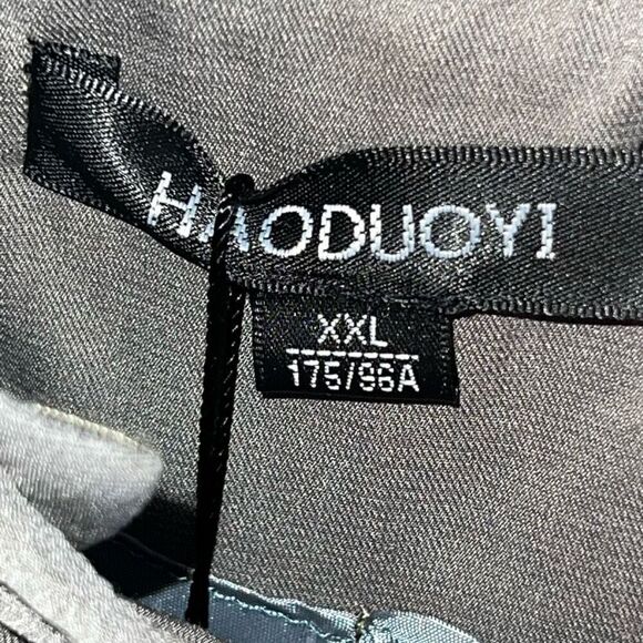 Haoduoyi Casual Open Front Jacket Women’s XXL Green Classic Long Sleeve  Snap - Picture 6 of 11